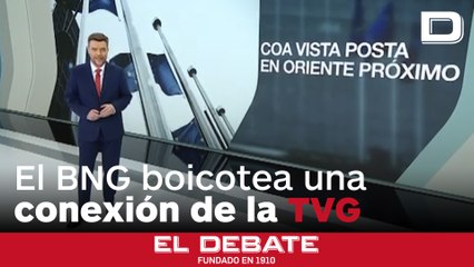 El BNG boicotea una conexión de la TVG sobre la seguridad europea frente al conflicto en Israel