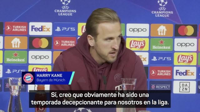 Kane: Mañana tenemos la oportunidad de mantener viva la temporada tras el fracaso en la Bundesliga