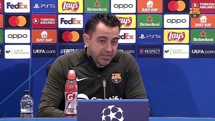 Xavi Hernández "Montjuic tiene que ser una caldera, tenemos que ser un equipo todos"