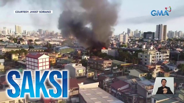 Nasa 150 pamilya, nasunugan sa Brgy. Batis, San Juan | Saksi