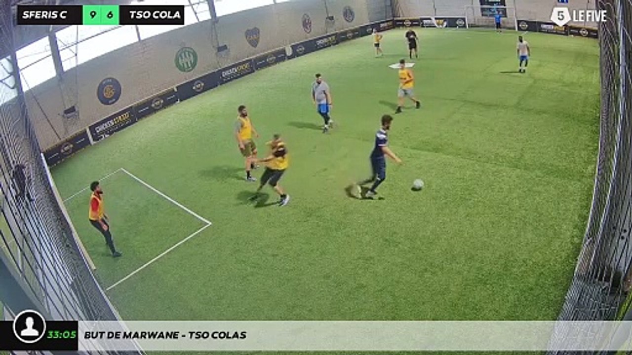 But de marwane - TSO Colas