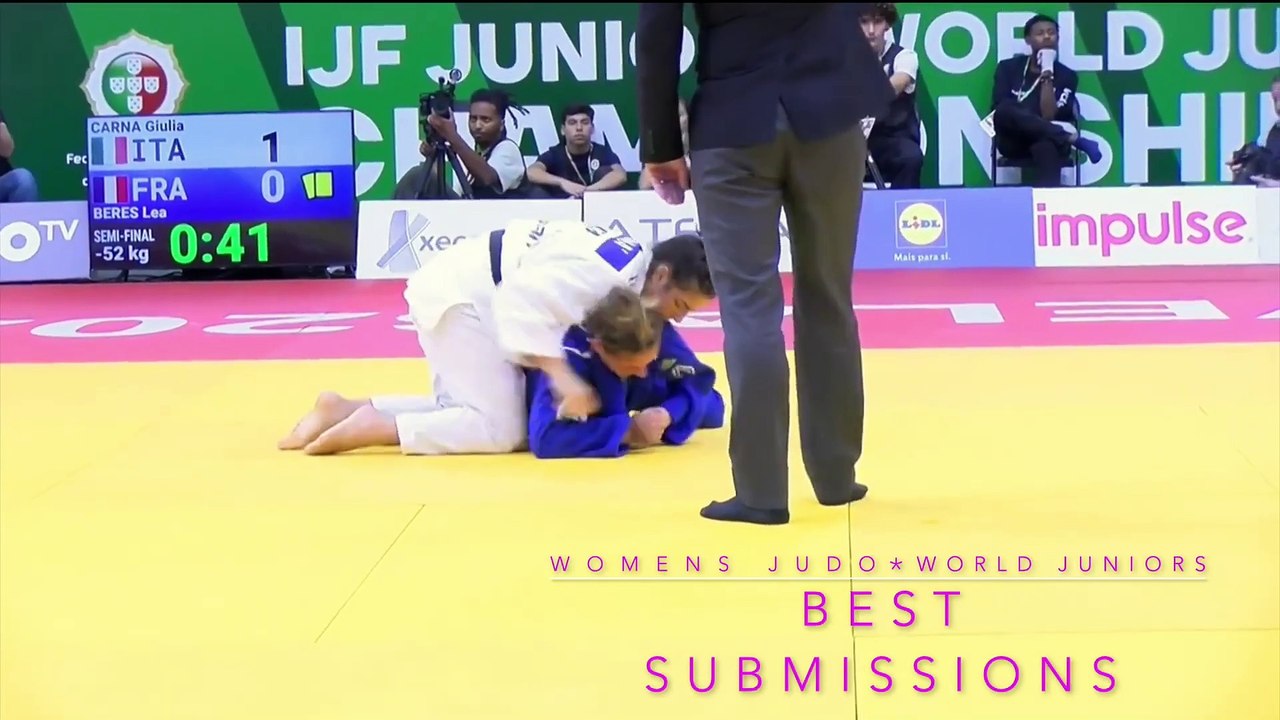 Best Submissions! Womens Judo at World Junior Championships 2023