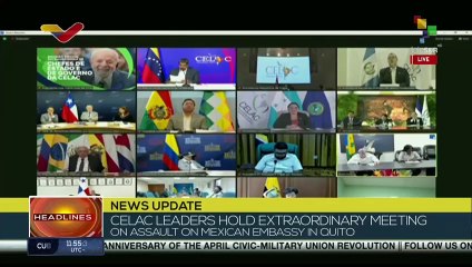 St. Vincent and the Grenadines rejects Ecuador's invasion of Mexican embassy in that country