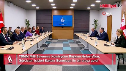 Milli Savunma Komisyonu Başkanı Hulusi Akar'dan Gürcistan'a resmi ziyaret