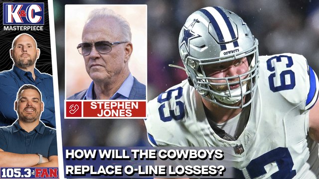 Stephen Jones on Cowboys fans offseason concerns, offensive line options