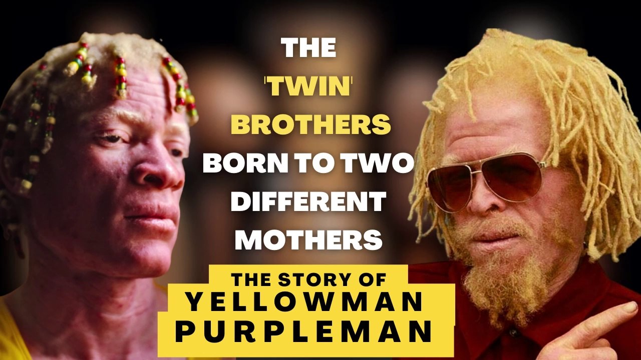 The 'Twin' Brothers Born To Two Different Mothers The Story of Yellowman and Purpleman