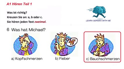 Deutsch Goethe A1 Hören mit Lösungen | 4