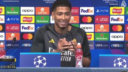 La anécdota de Bellingham en rueda de prensa: "Muy rápido..."