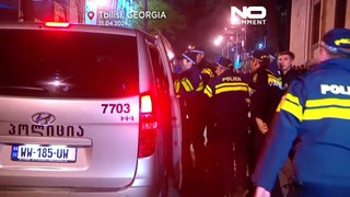 WATCH: Arrests at protest over controversial 'Russian' law in Georgia