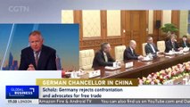 German Chancellor Olaf Scholz visits to China