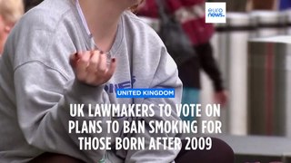 UK lawmakers to vote on plans to ban smoking for those born after 2009