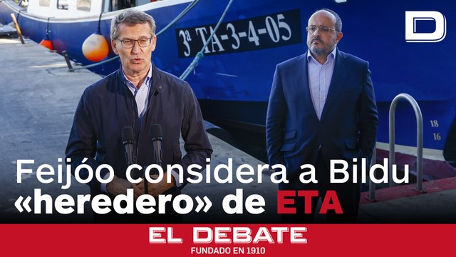 Feijóo dice que Bildu es «heredera» de ETA y lamenta que el PSOE lo tenga como «socio estratégico»