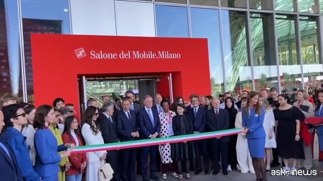 A Milano inaugurata la 62esima edizione del Salone del Mobile