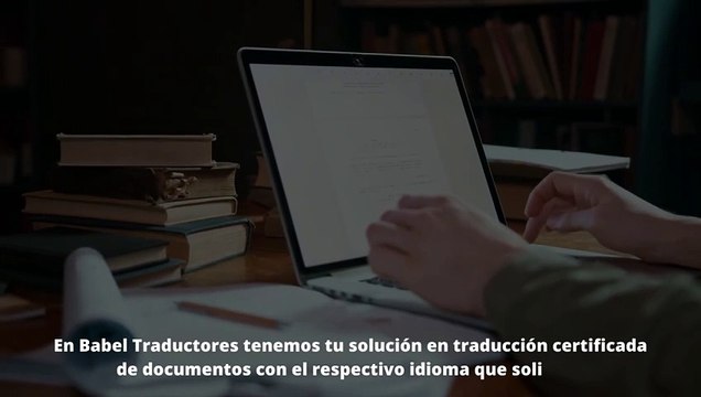 Traducción certificada de documentos; Con seguridad de expertos