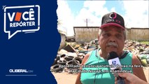 Aposentado denuncia acúmulo de lixo na feira da Cidade Nova 6, em Ananindeua