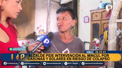 Rímac: piden la intervención del Ministerio de Cultura por casonas y solares en riesgo de colapso