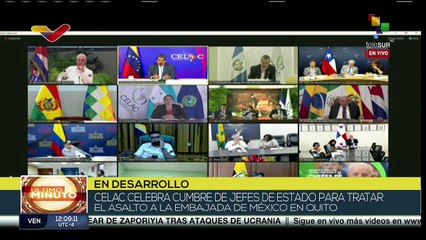 Presidente Maduro manifestó su apoyo a México tras las acciones de Ecuador