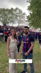 ¡Meridiano en la previa del Barcelona contra el PSG! A solo minutos del inicio del partido.