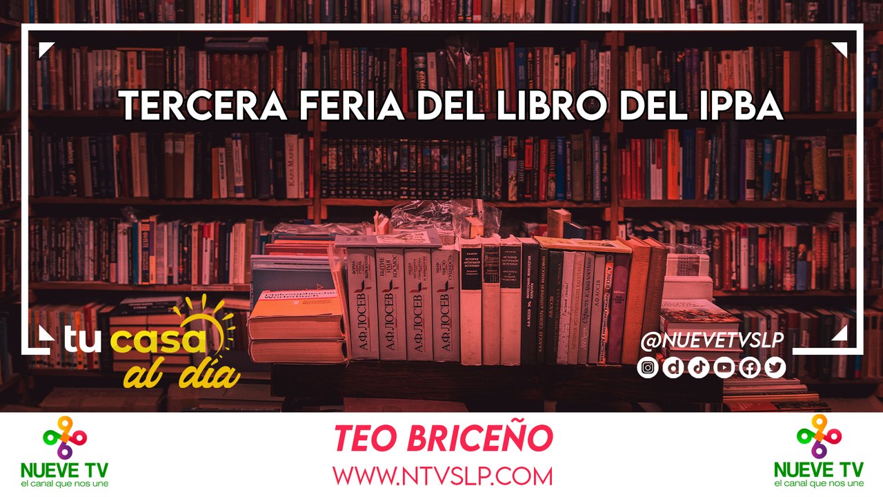 Tercera Feria del Libro del IPBA
