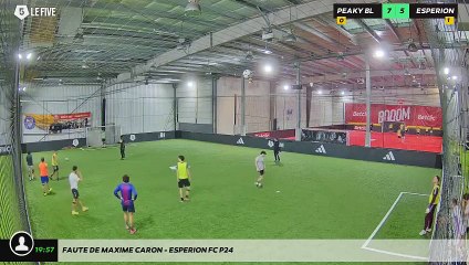 Faute de maxime caron - Esperion FC p24