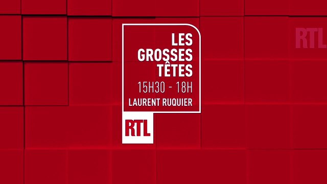 Laurent Ruquier reçoit Inès Reg dans Les Grosses Têtes
