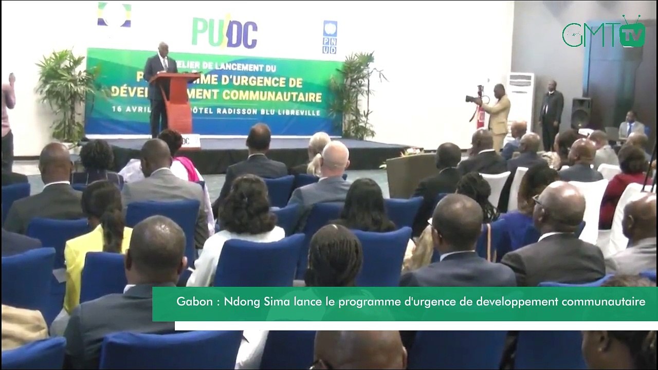 [#Reportage] Gabon : Ndong Sima lance le programme d'urgence de developpement communautaire
