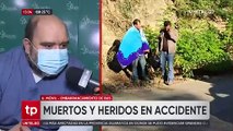 Pacientes víctimas de accidente de bus en los Valles cruceños están hospitalizados y sin familiares