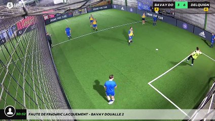 Faute de frédéric lacquement - BAVAY DOUALLE 2