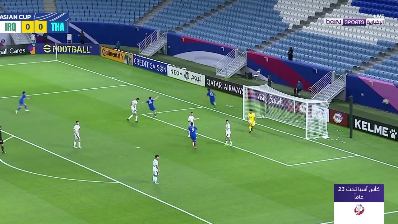 تعثر العراق والإمارات في كأس آسيا تحت 23 عاماً