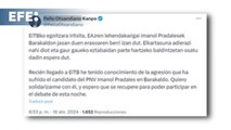 Otxandiano se solidariza con Pradales tras el ataque con gas pimienta