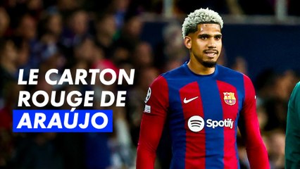 L'exclusion de Ronald Araújo en Quarts de Finale de la Ligue des Champions 2023-24 ⚽