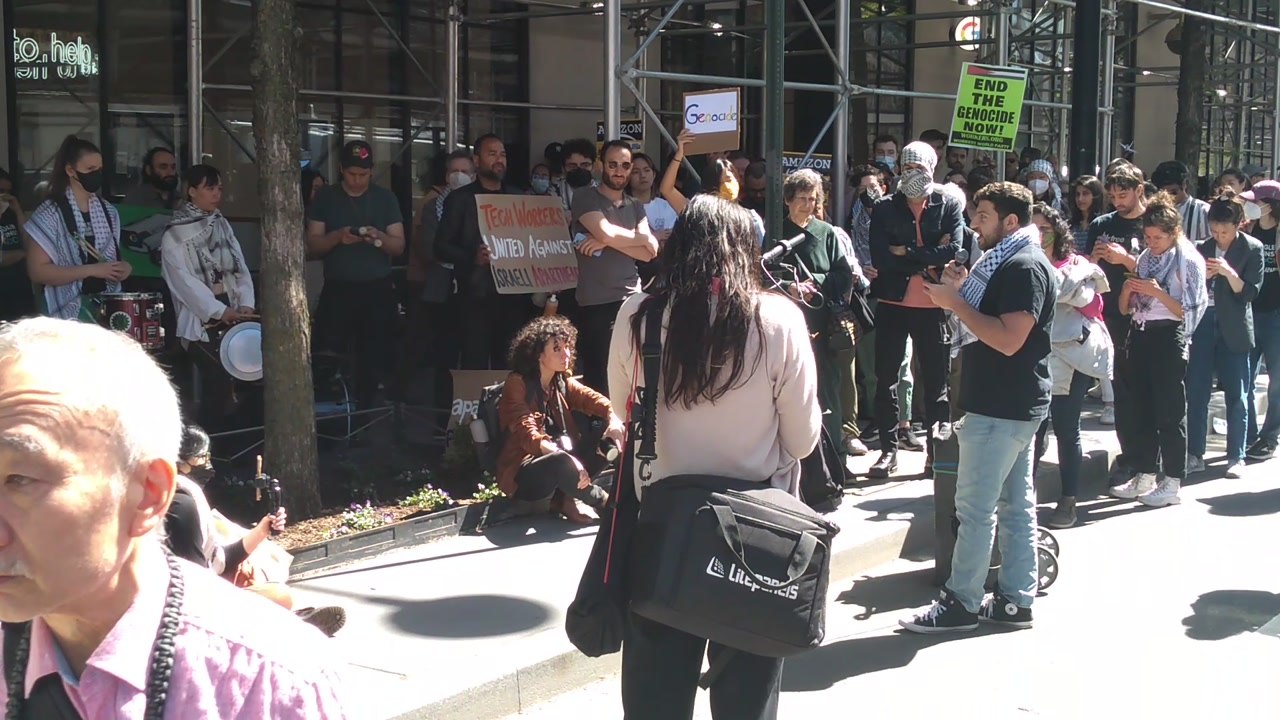 Google Employee Protest at NYC HQ