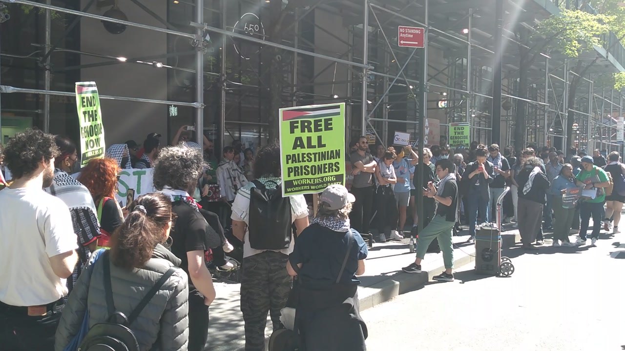 Google Employee Protest at NYC HQ