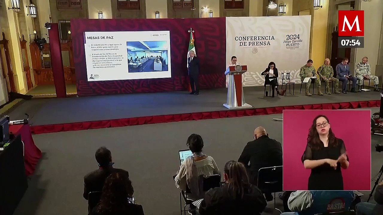 SSPC presenta plan de protección para candidatos y candidatas en La Mañanera