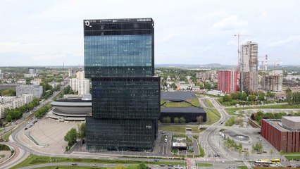 Katowice widok z budynku altusa