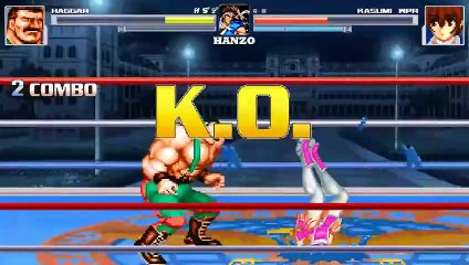 リョナ ryona on Kasumi 霞 m.u.g.e.n