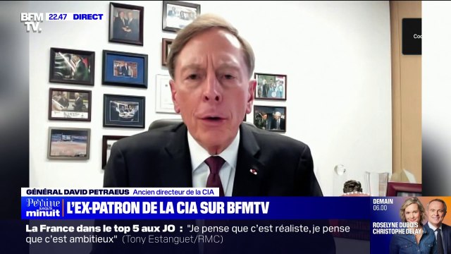 Je suis sûr qu'Israël a envie de réagir : David Petraeus (ancien directeur de la CIA) témoigne sur BFMTV
