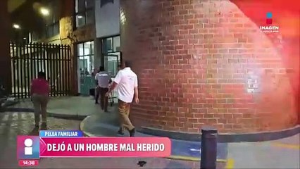 Pelea familiar deja a hombre mal herido | #ImagenNoticiasGDL con #FabiolaAnaya