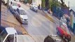 Câmera registra acidente causado por motorista em surto na Rua Europa