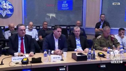 İsrail'de gergin Kabine Toplantısı