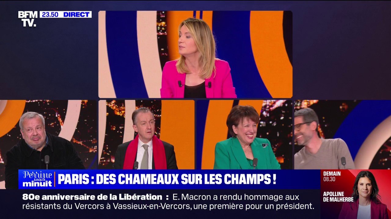 LA BANDE PREND LE POUVOIR - Paris: un défilé de chameaux sur les Champs-Élysées