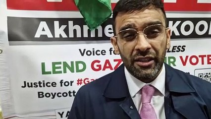 Mayoral candidate Akhmed Yakoob in Dudley