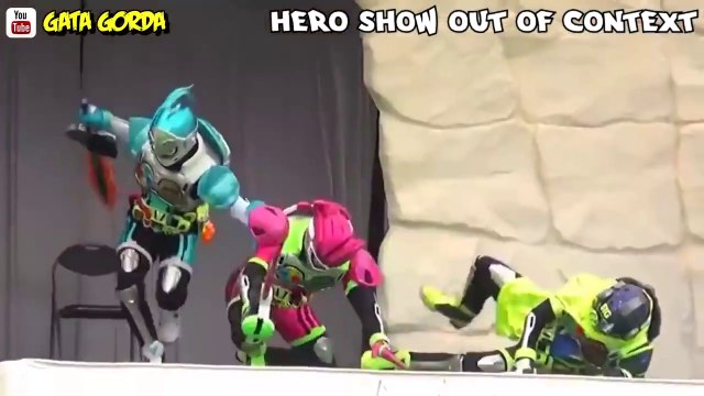 Tokusatsu Funny Bloopers & Fails PART 10 非常に面白い ハプニング！ヒーローショーのアクシデント集 Kamen Rider _ Super Sentai _ Ultraman Bloopers & Fails