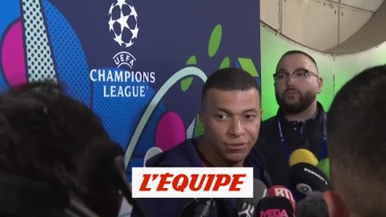 Mbappé : « On va tout faire pour aller à Wembley » - Foot - C1 - PSG