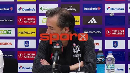 Luca Banchi: "Kendimize çok güvenmiyorduk"