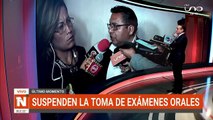 UM suspenden la toma de exámenes orales