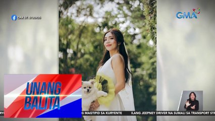 Alagang aso, nagsilbing wedding bouquet ng kaniyang fur mom | UB