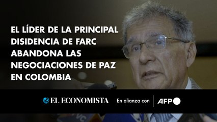 Download Video: El líder de la principal disidencia de FARC abandona las negociaciones de paz en Colombia