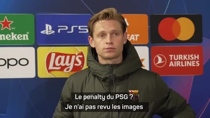 Barcelone - De Jong : "Dégainer les cartons dans un tel match, c'est juste pas possible"