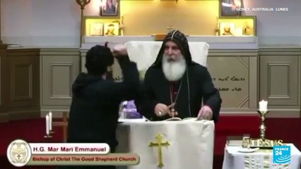 Australia: Policía calificó de acto terrorista el ataque con cuchillo en una iglesia